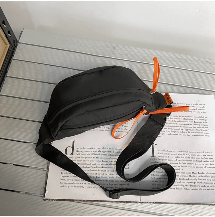 Lightweight unisex crossbody bag for travel and hiking